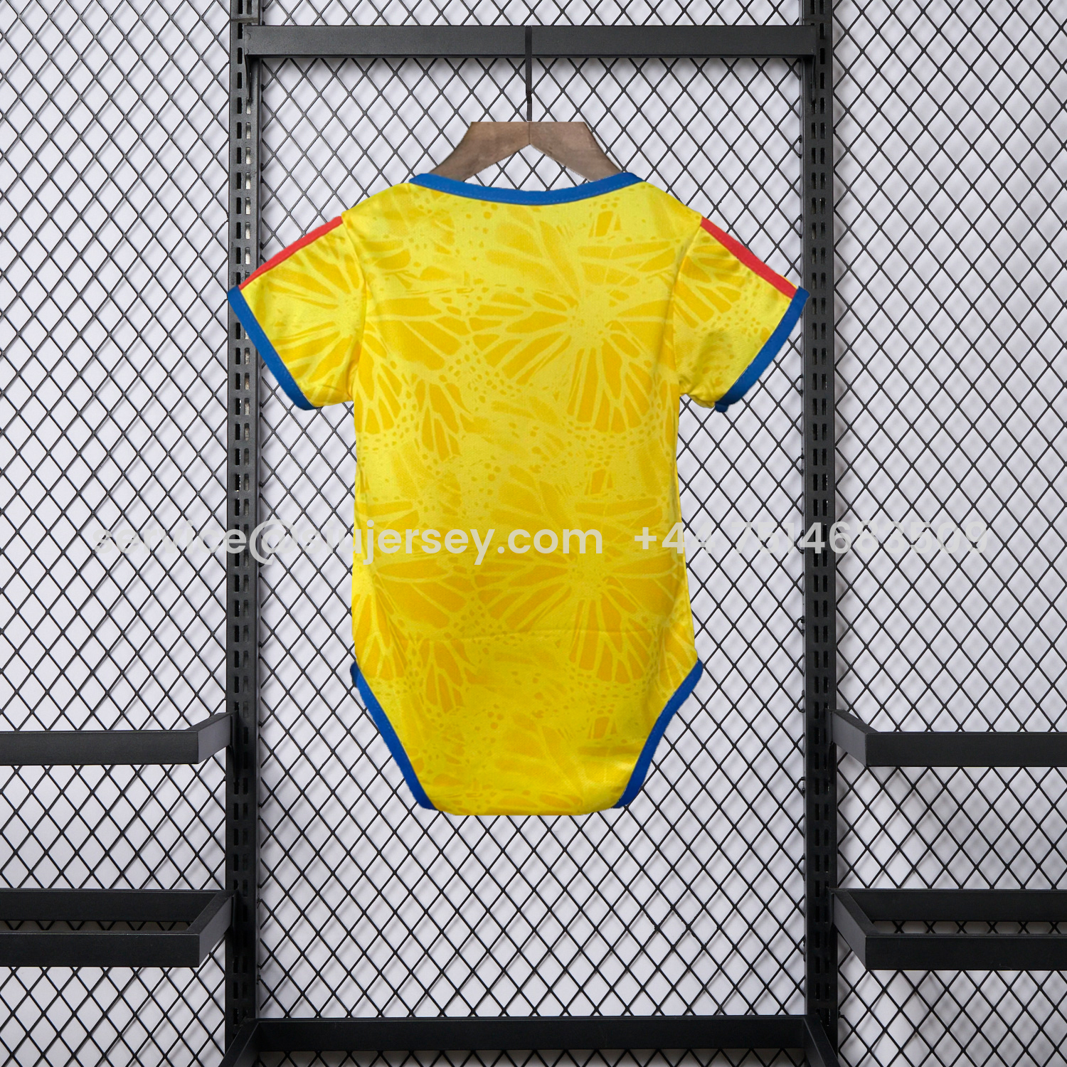 SIUjerseys-Colombia 2026 Home Baby Crawling Suit