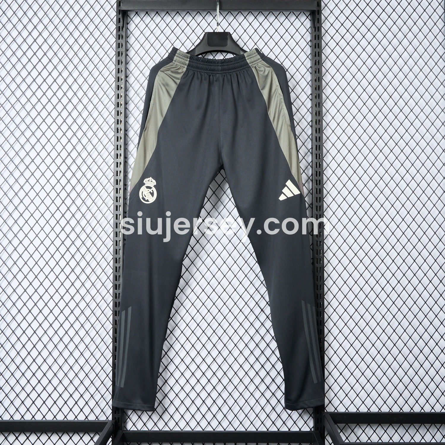SIUjerseys-Real Madrid 24-25 Graphite Grey Training Pants - Player Version