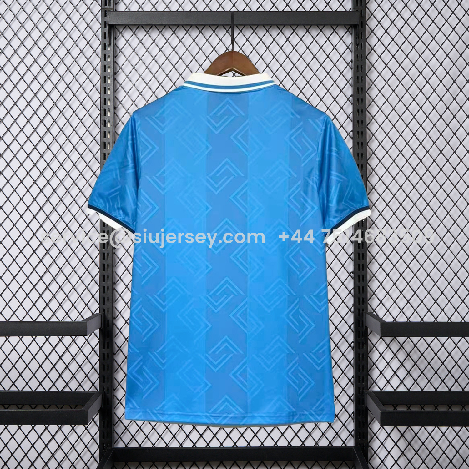 SIUjerseys-Retro Napoli 1993-94 Home Blue Jersey