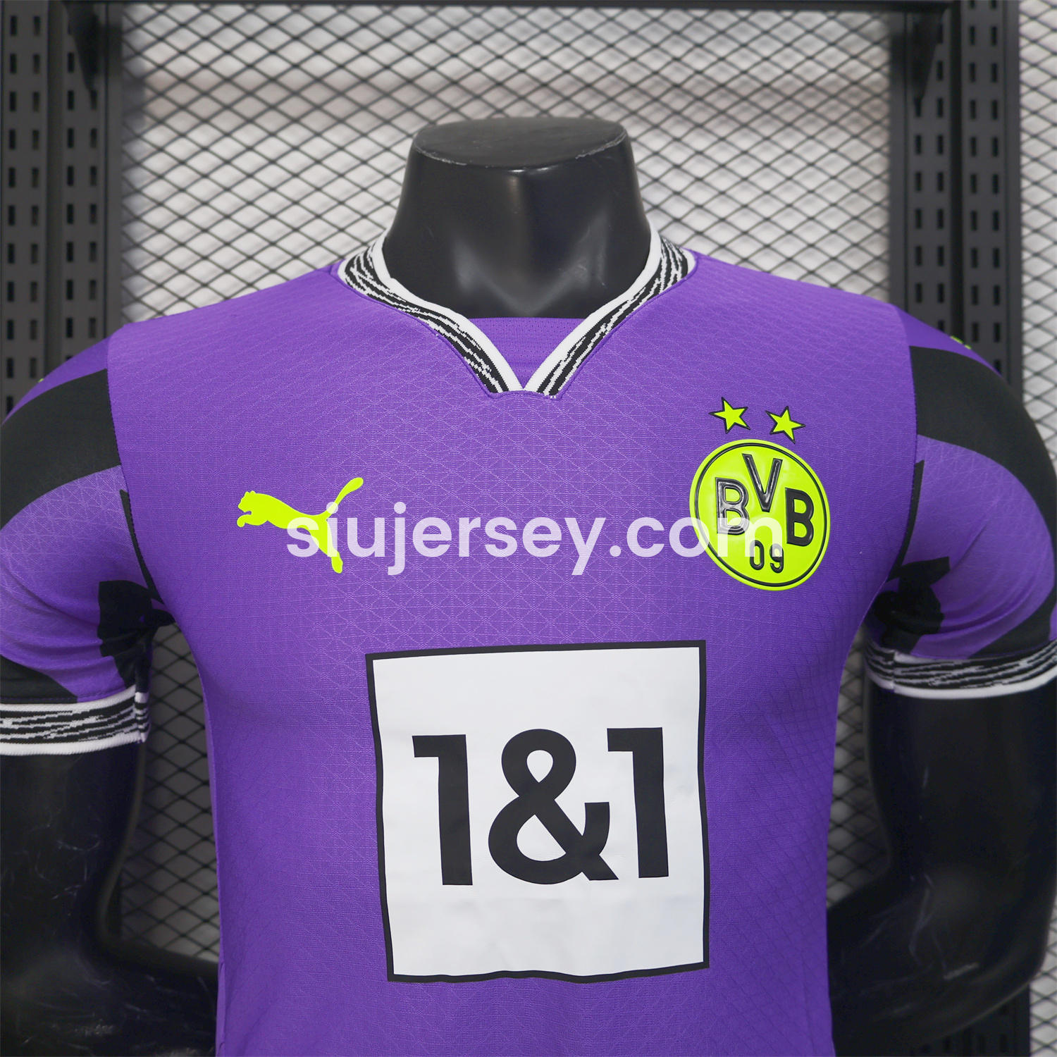 SIUjerseys-Dortmund 24-25 Purple Goalkeeper Special Edition Jersey - Player Version