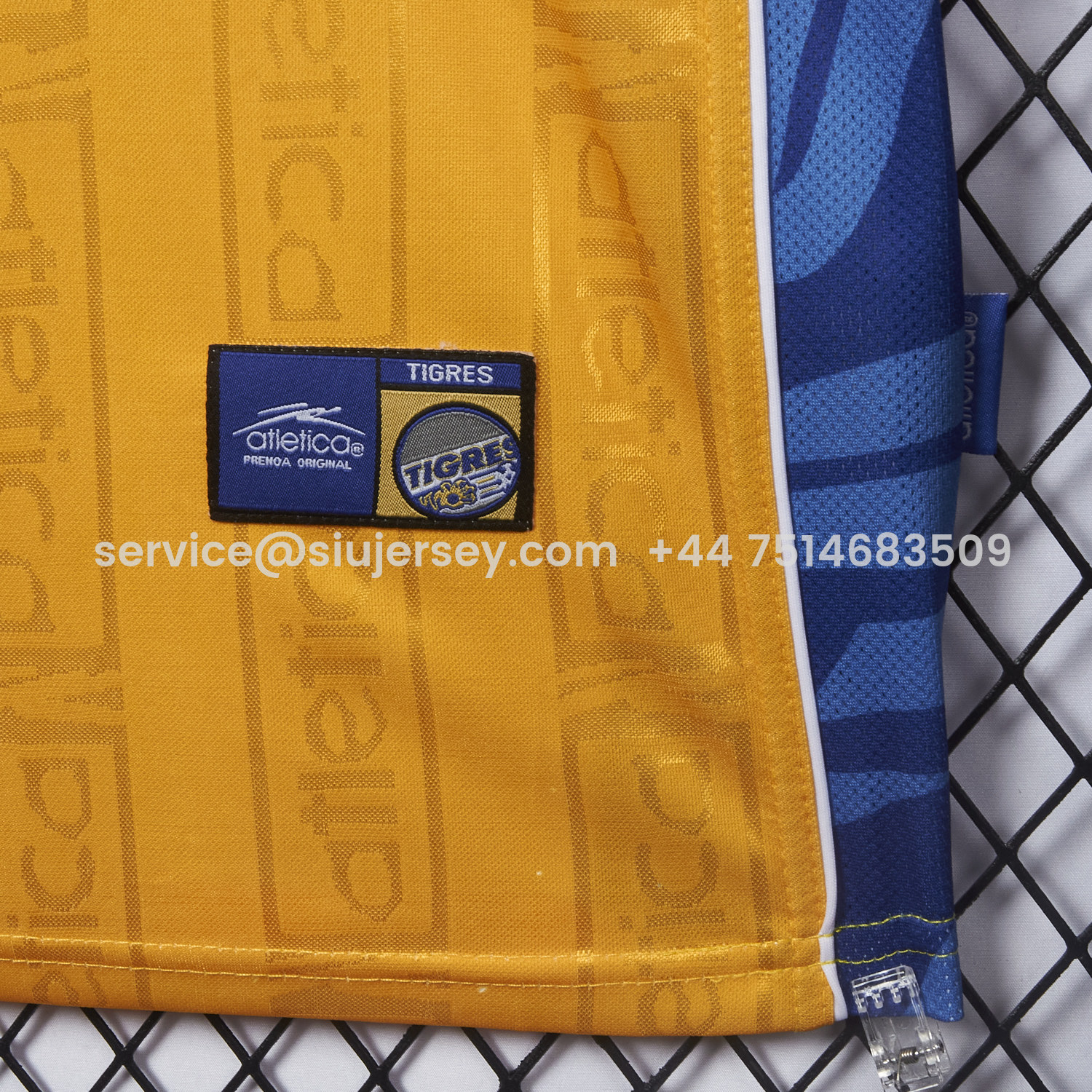 SIUjerseys-Retro Tigres UANL 1999-00 Home Jersey