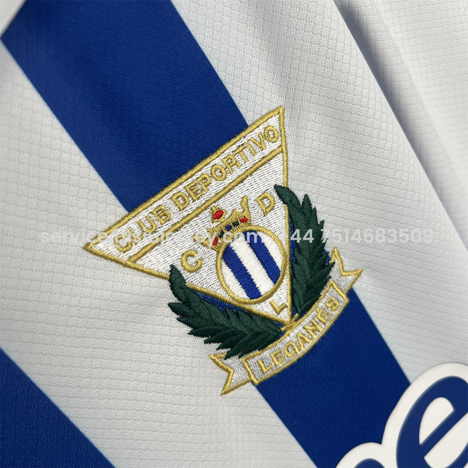 SIUjerseys-CD Leganés 25-26 Home Jersey With All Sponsors - Fans Version