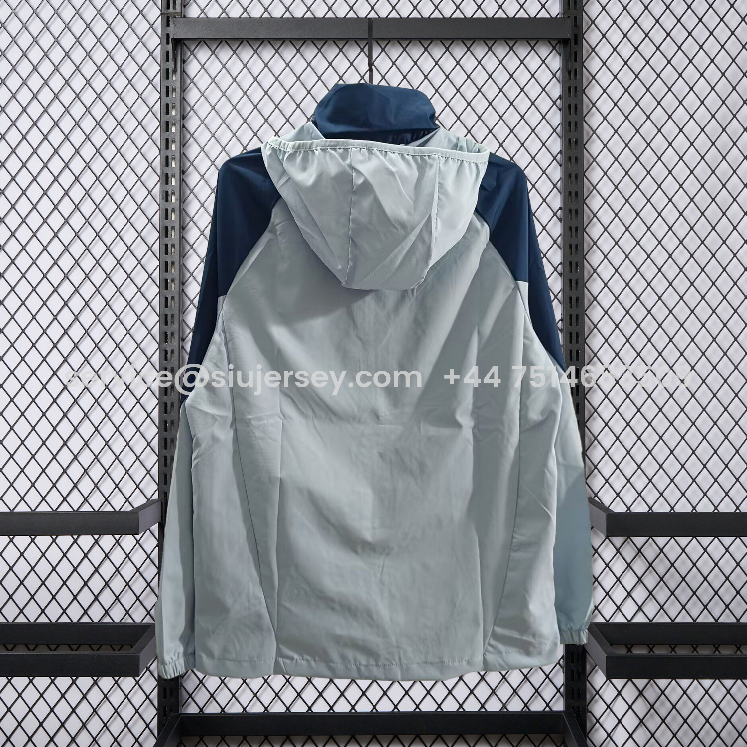 SIUjerseys-Boca Juniors 25-26 Training Windbreaker Jacket - Grey