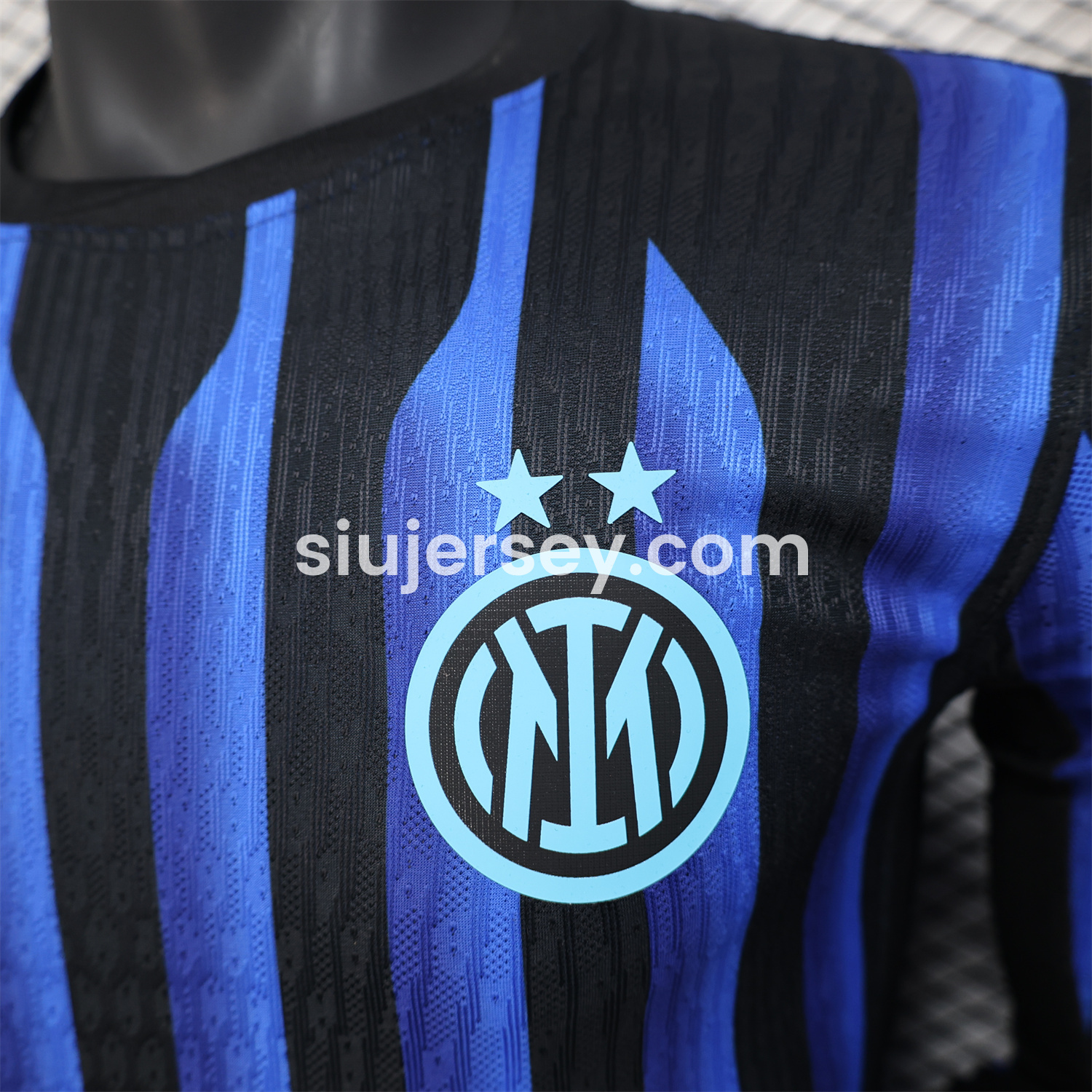 SIUjerseys-Inter Milan 25-26 Home Long Sleeve Jersey - Player Version