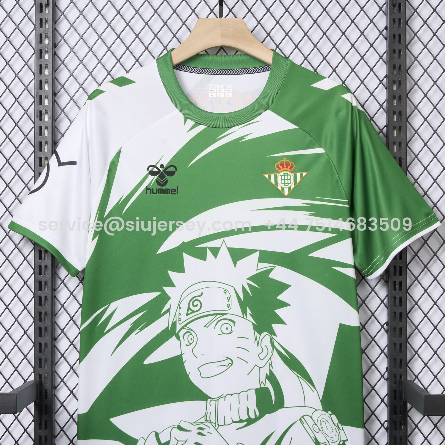 SIUjerseys-Real Betis 25-26 NARUTO Special Edition Jersey - Fans Version