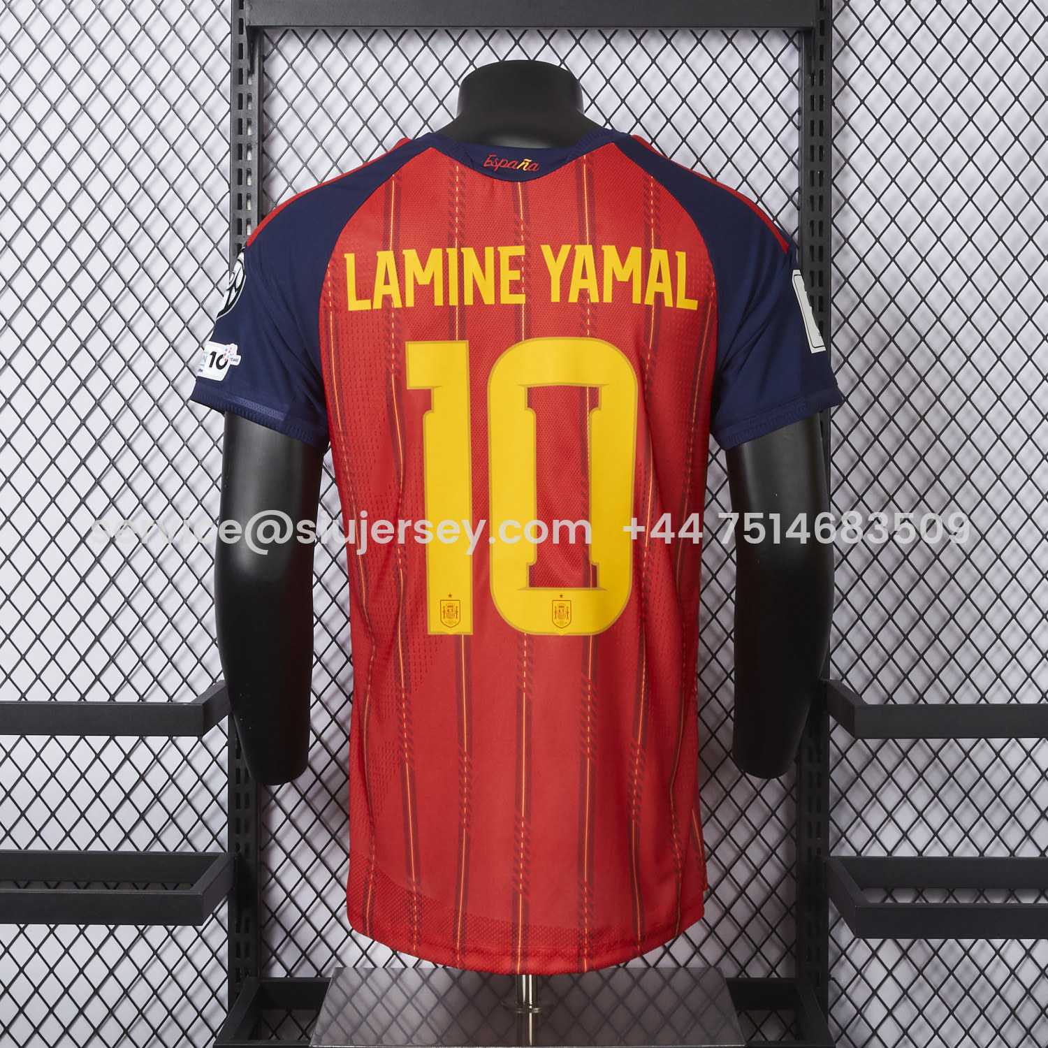 SIUjerseys-Spain 2026 Home Jersey - Player Version