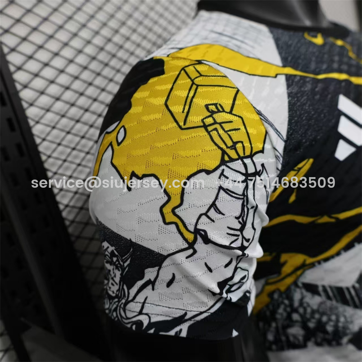 SIUjerseys-Real Madrid 25-26 Thunder Comics Pre-Match Special Jersey - Player Version