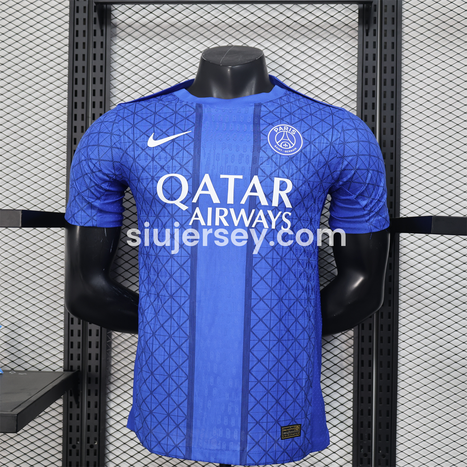 SIUjerseys-Paris Saint-Germain PSG 25-26 Blue Pre-Match Training Jersey - Player Version