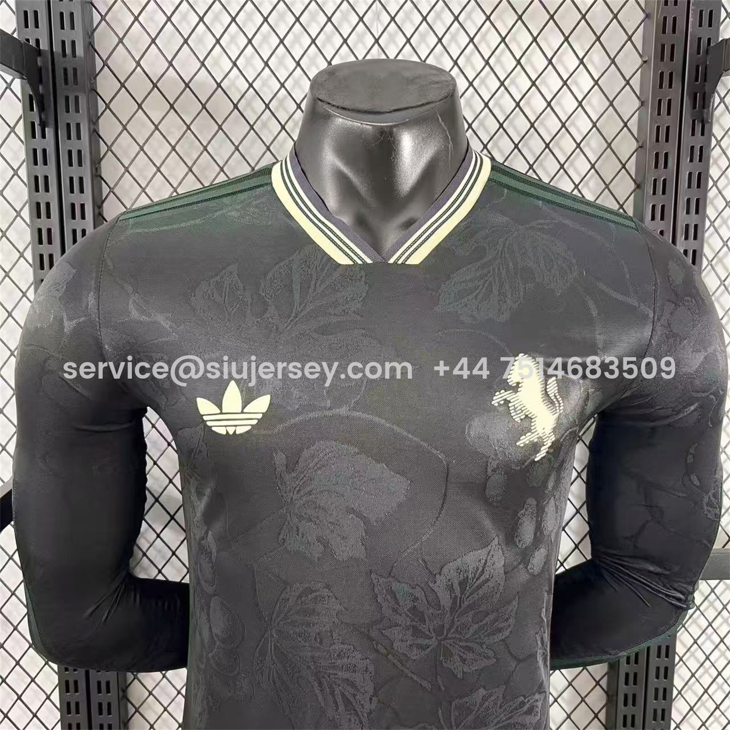 SIUjerseys-Juventus 25-26 Third Black Unsponsored Long Sleeves Jersey - Player Version