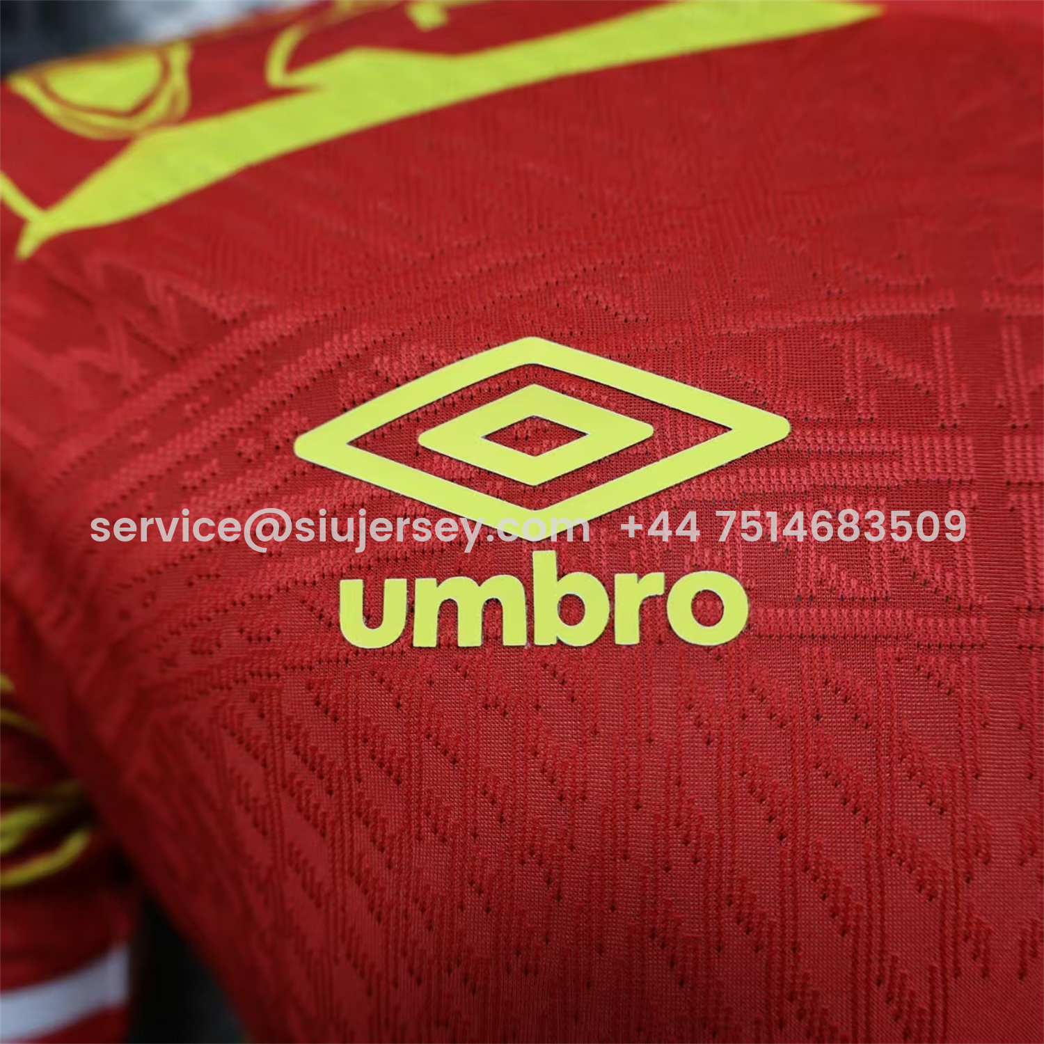 SIUjerseys-Congo 2026 Third Red Jersey - Player Version