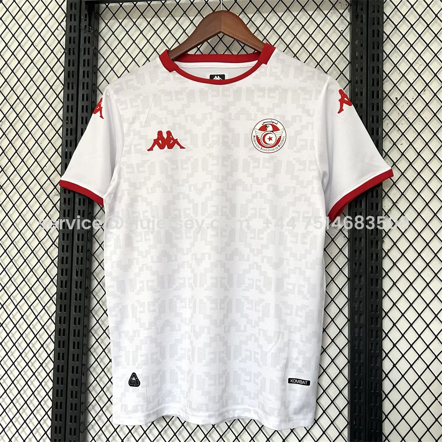 SIUjerseys-Tunisia 2026 Away White Jersey - Fans Version