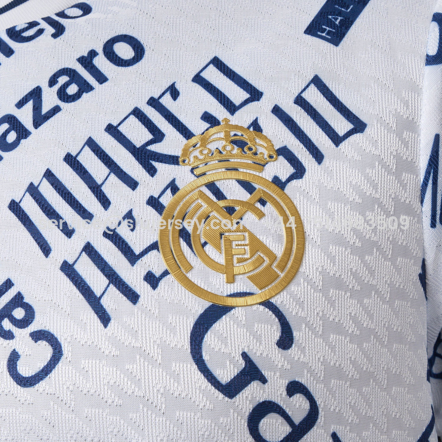 SIUjerseys-Real Madrid 25-26 Graffiti Of Football Star Names Special Jersey - Player Version