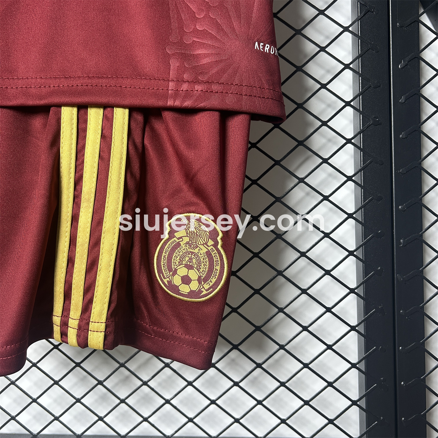 SIUjerseys-Mexico 2025 Gold Cup Red Special Edition Kids Kit