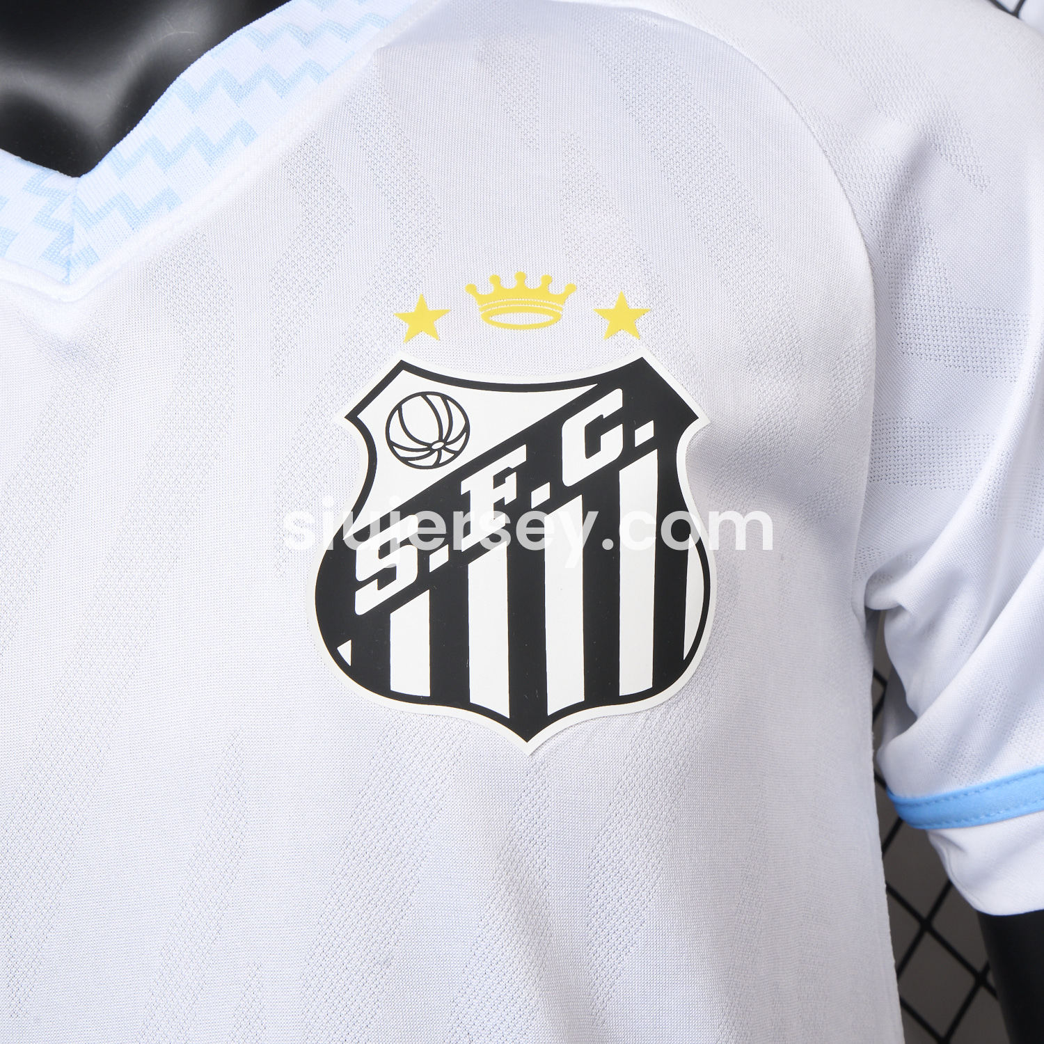 SIUjerseys-Santos 2025-26 New Home Unsponsored Jersey - Player Version