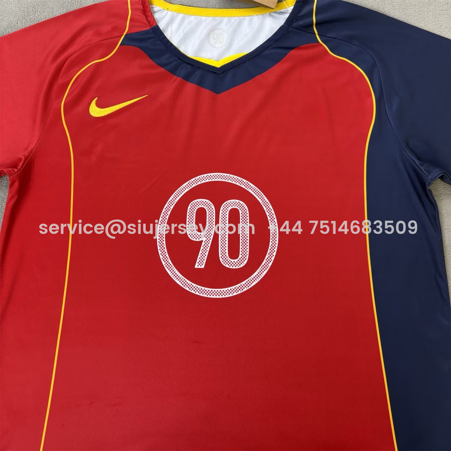 SIUjerseys-Spain 2026 T90 Red Special Jersey