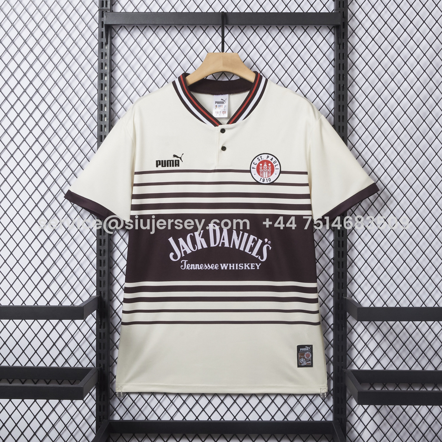 SIUjerseys-Retro St. Pauli 1997-98 Home Jersey