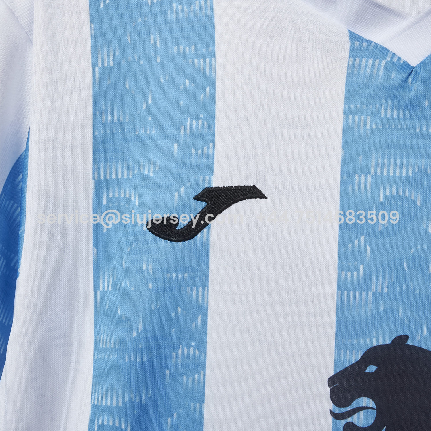 SIUjerseys-TSV 1860 München Munich 25-26 Blue And White Stripes Home Jersey - Fans Version