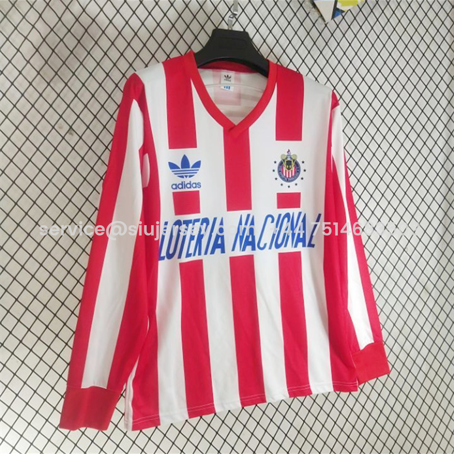 SIUjerseys-Retro Chivas de Guadalajara 1991-92 Home Long Sleeves Jersey