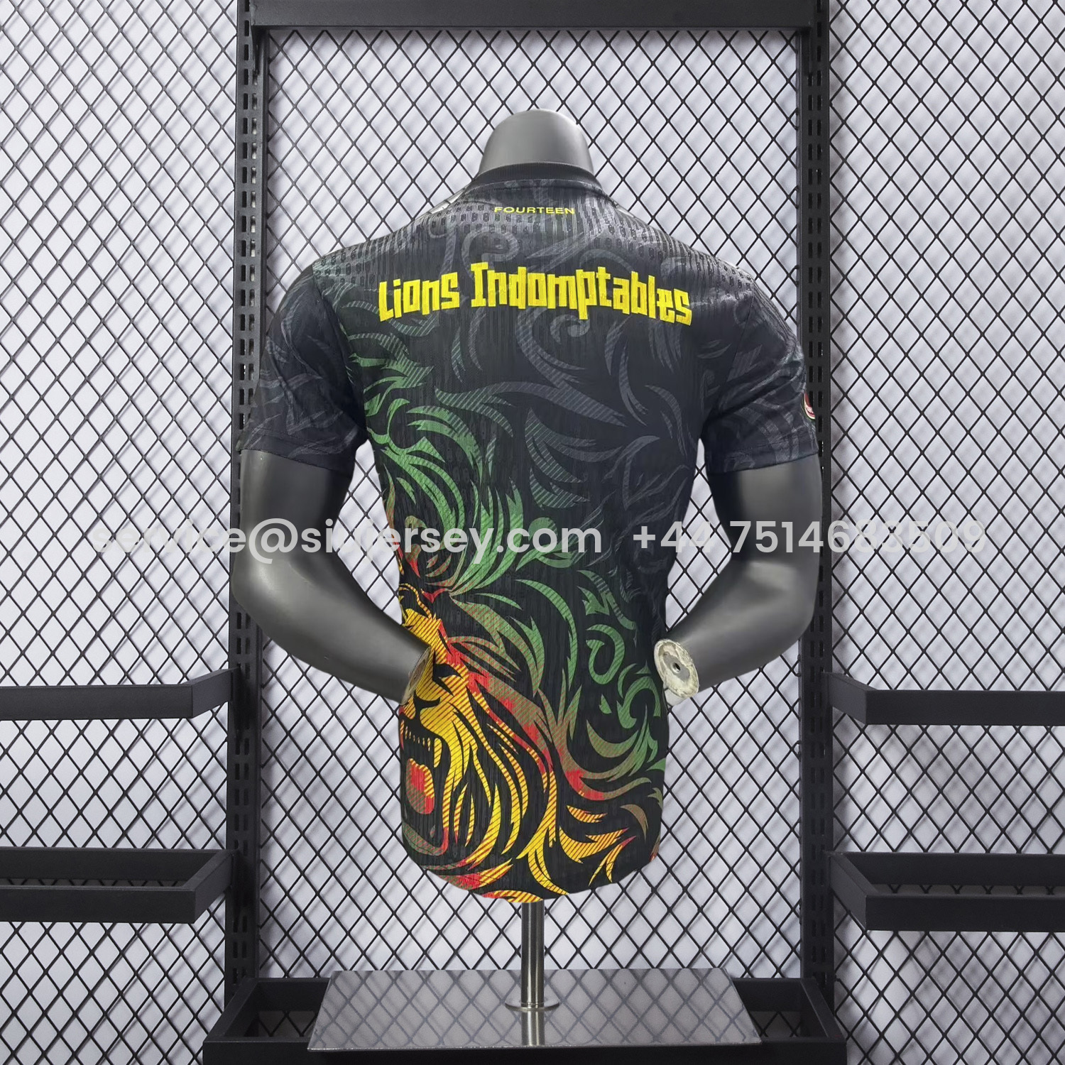 SIUjerseys-Cameroon 2026 Black Special Jersey - Player Version