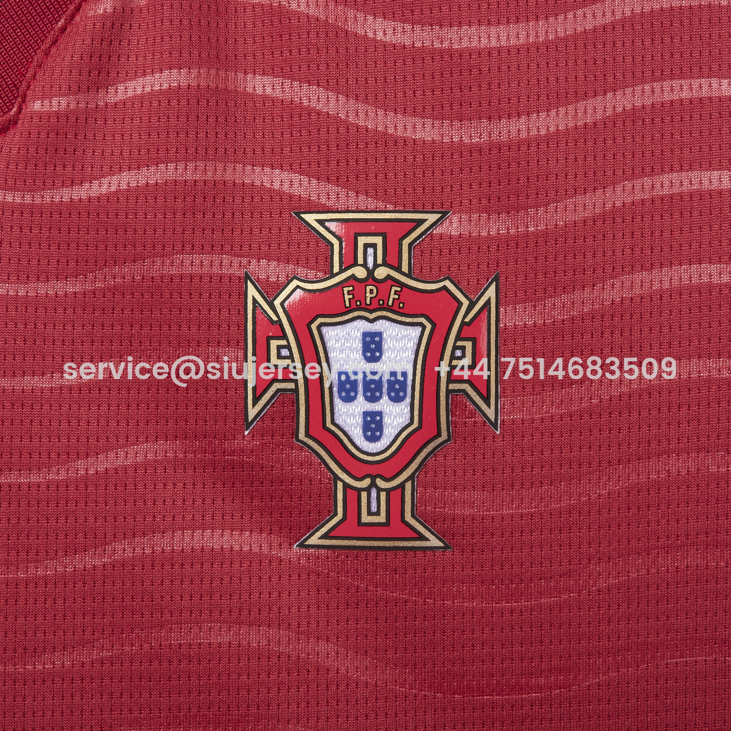SIUjerseys-Women's Portugal 2026 Home Cropped Jersey