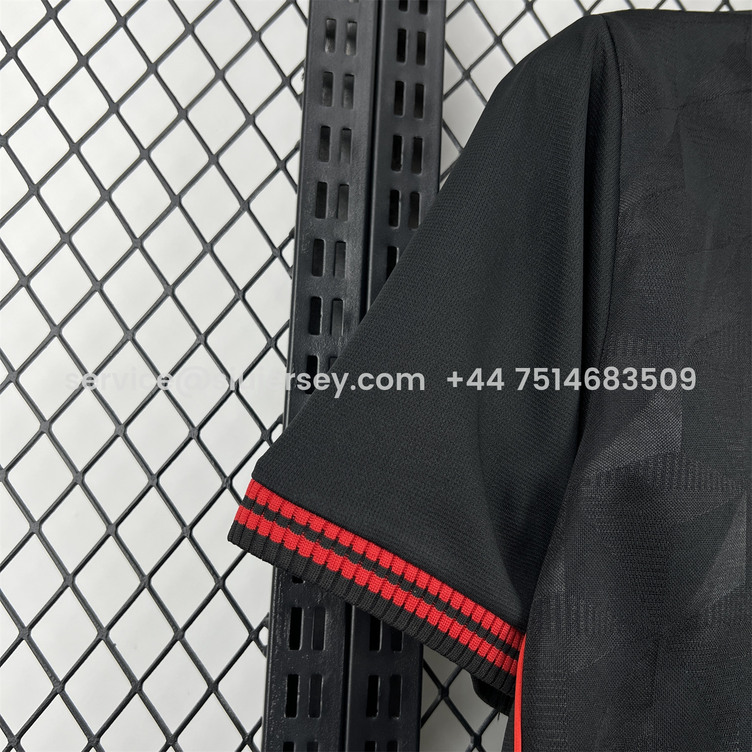 SIUjerseys-Esporte Clube Vitória 25-26 Third Unsponsored Black Polo Jersey - Fans Version