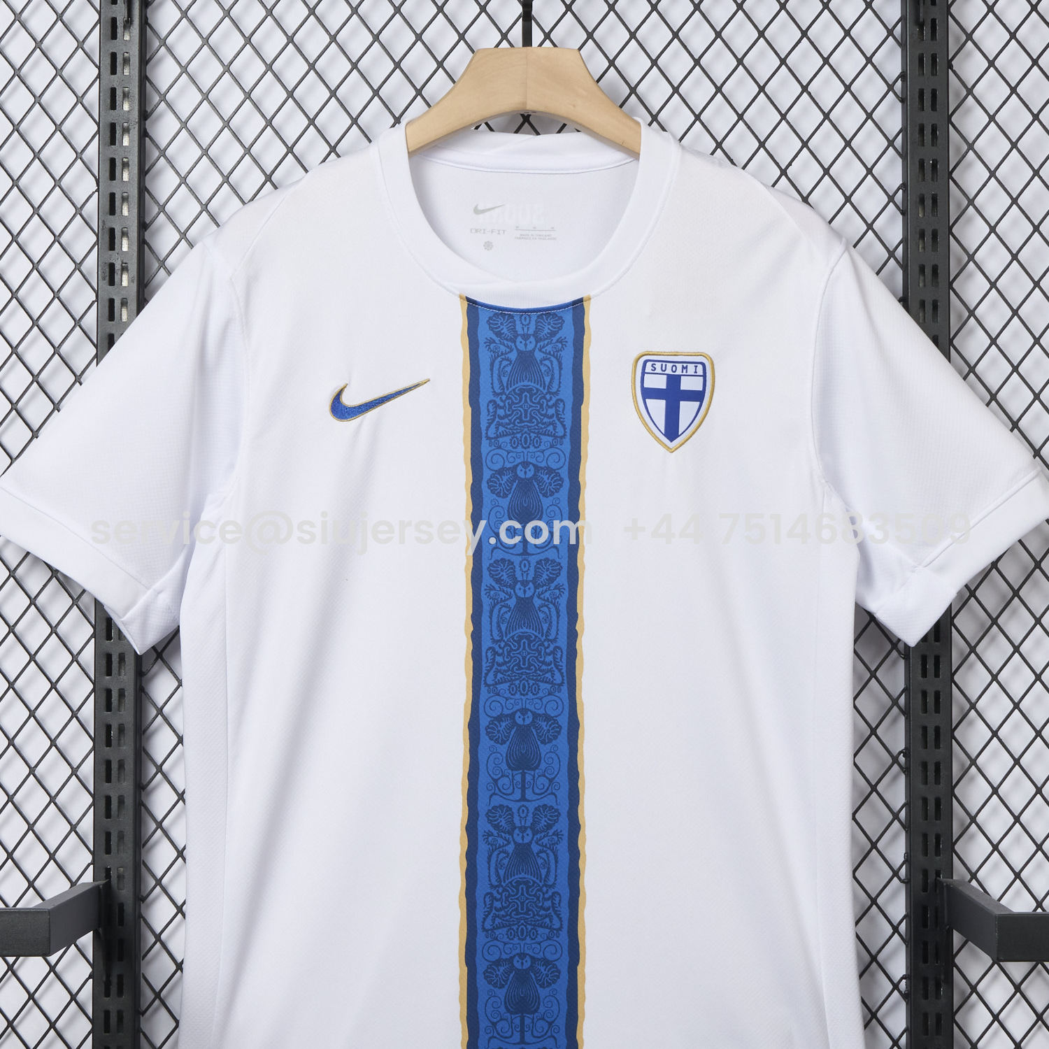 SIUjerseys-Finland 2026 Home Jersey - Fans Version