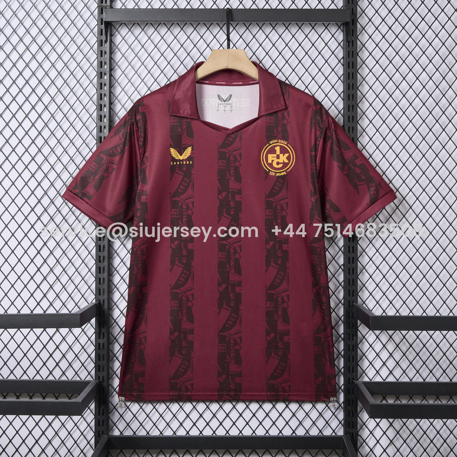 SIUjerseys-Kaiserslautern 25-26 125-Year Anniversary Jersey - Fans Version