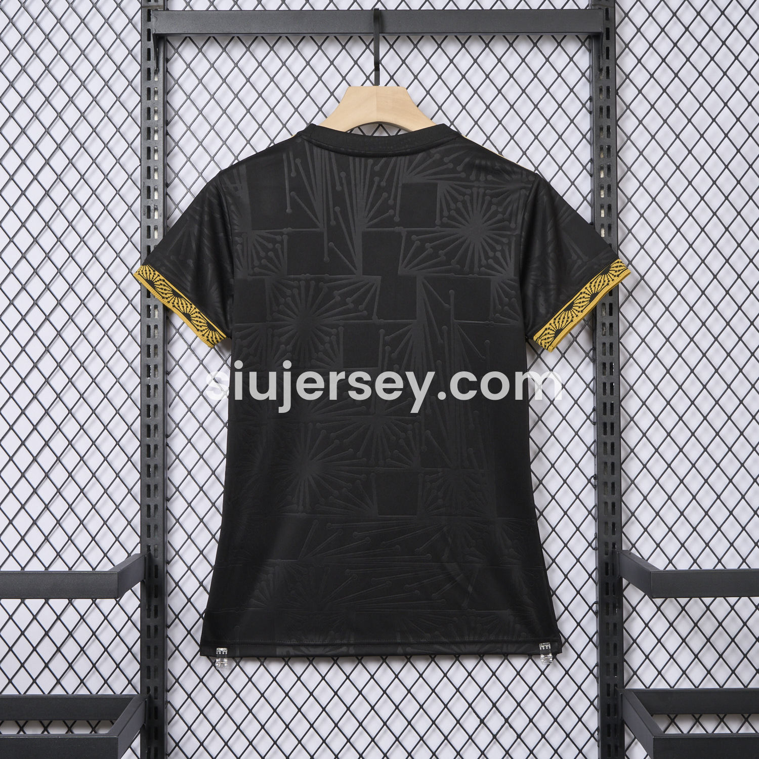 SIUjerseys-Women's Mexico 2025 Gold Cup Black Jersey - Fans Version