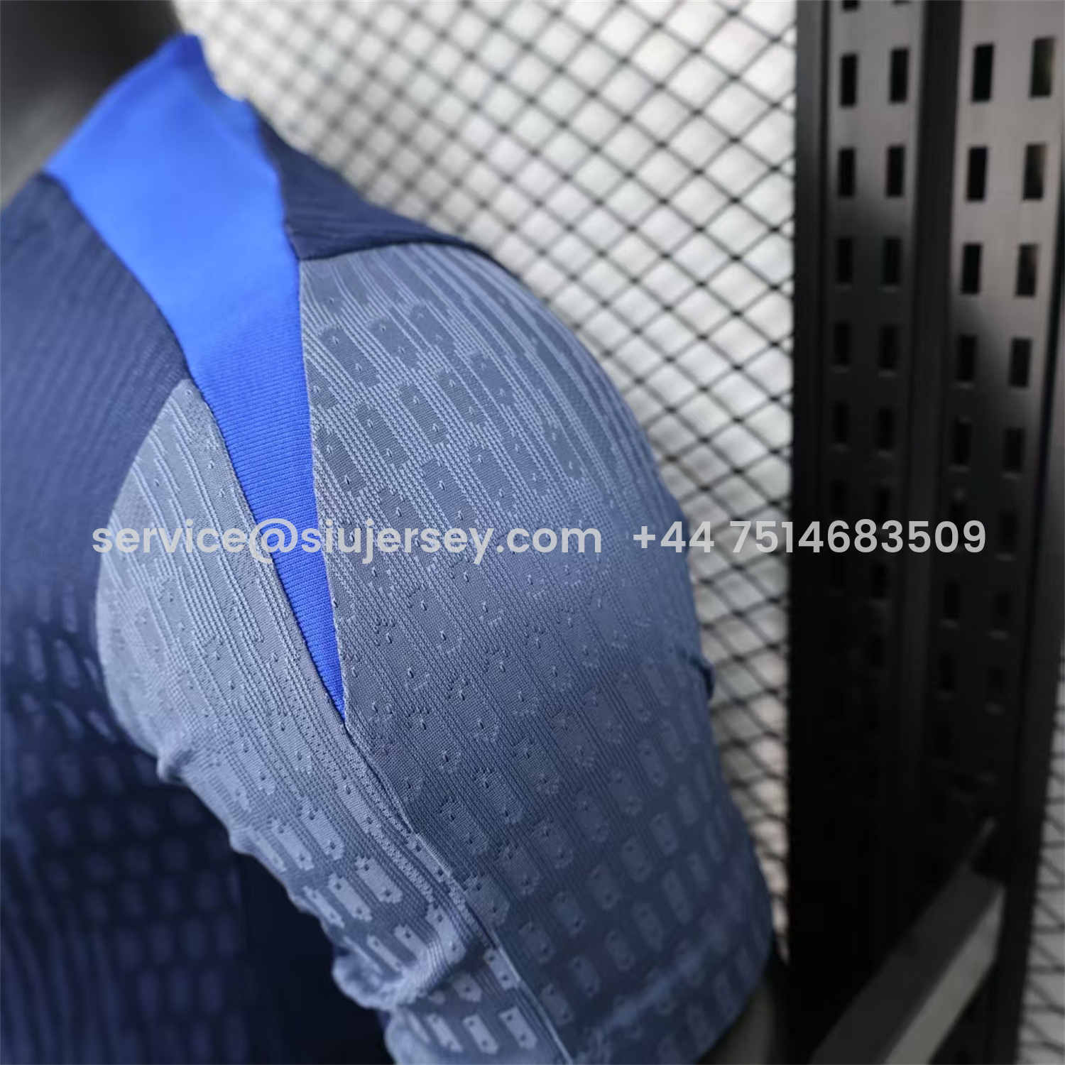 SIUjerseys-Paris Saint-Germain PSG Blue & Grey Special Jersey - Player Version