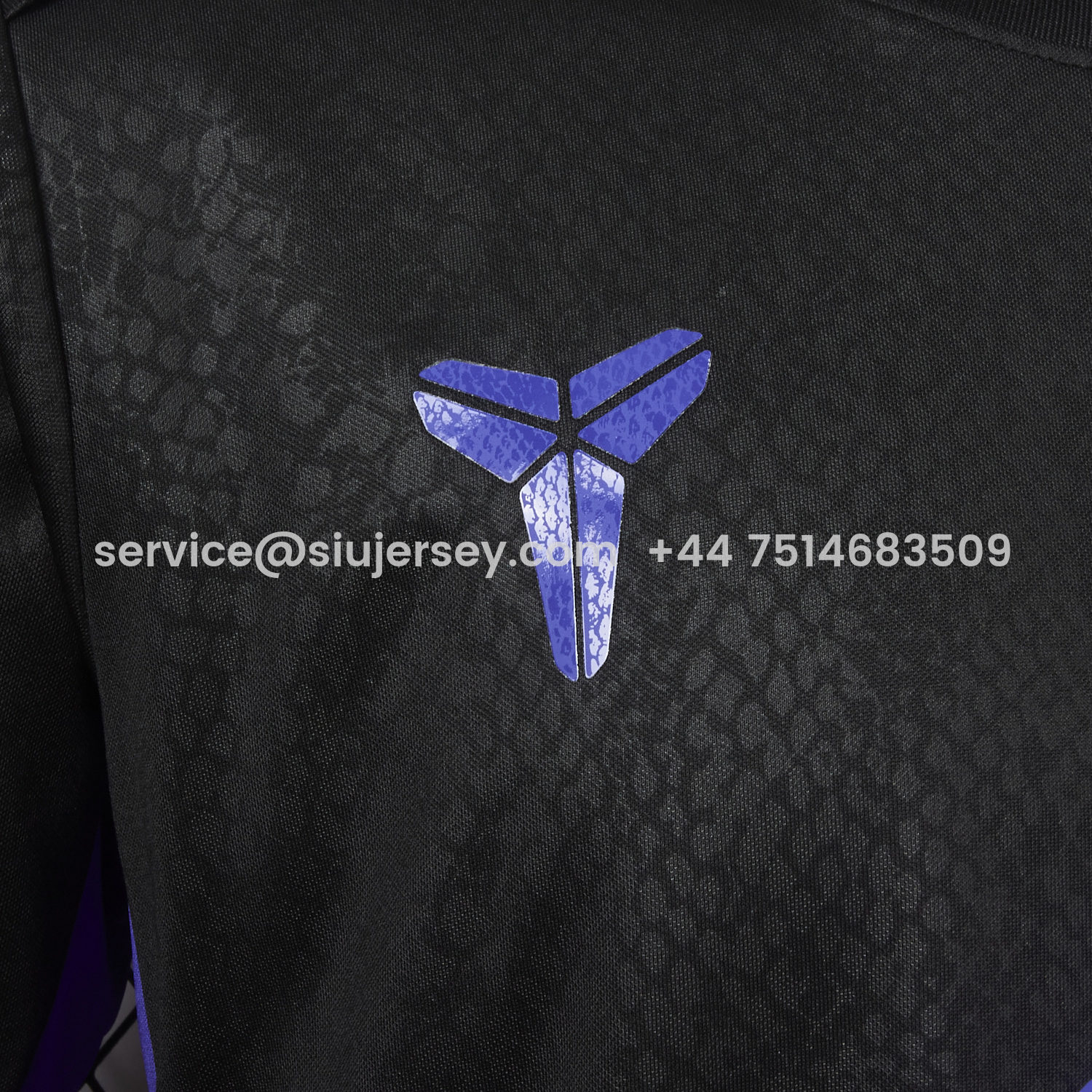 SIUjerseys-Barcelona X KB 25-26 Black And Purple Special Jersey - Player Version