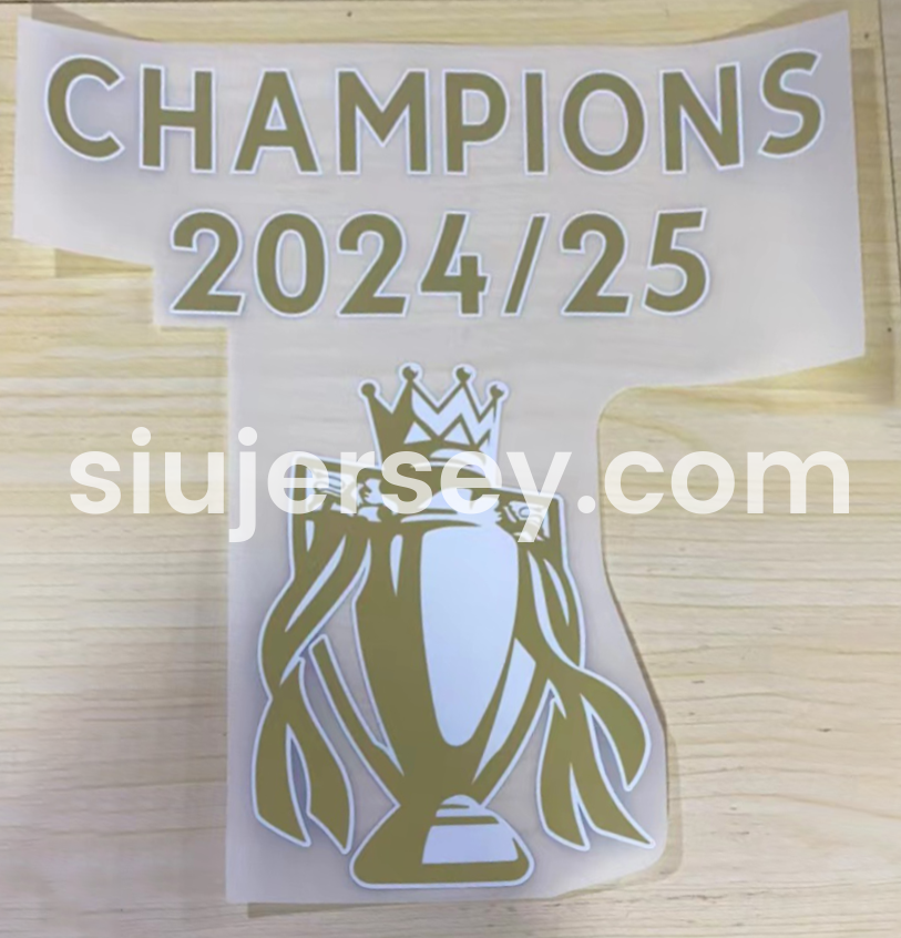 SIUjerseys-Liver.pool 24-25 Home Jersey with Golden Champions Patch - Player Version