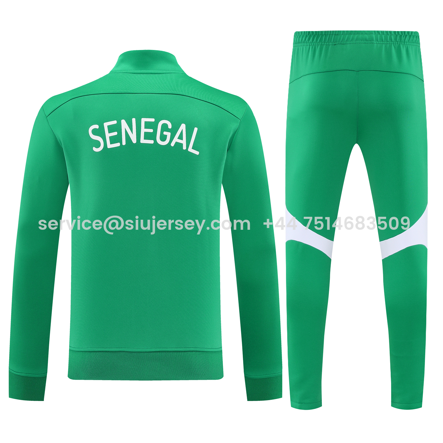 SIUjerseys-Senegal 2026 Jacket Training Tracksuit - Green Jackets & Green Pants