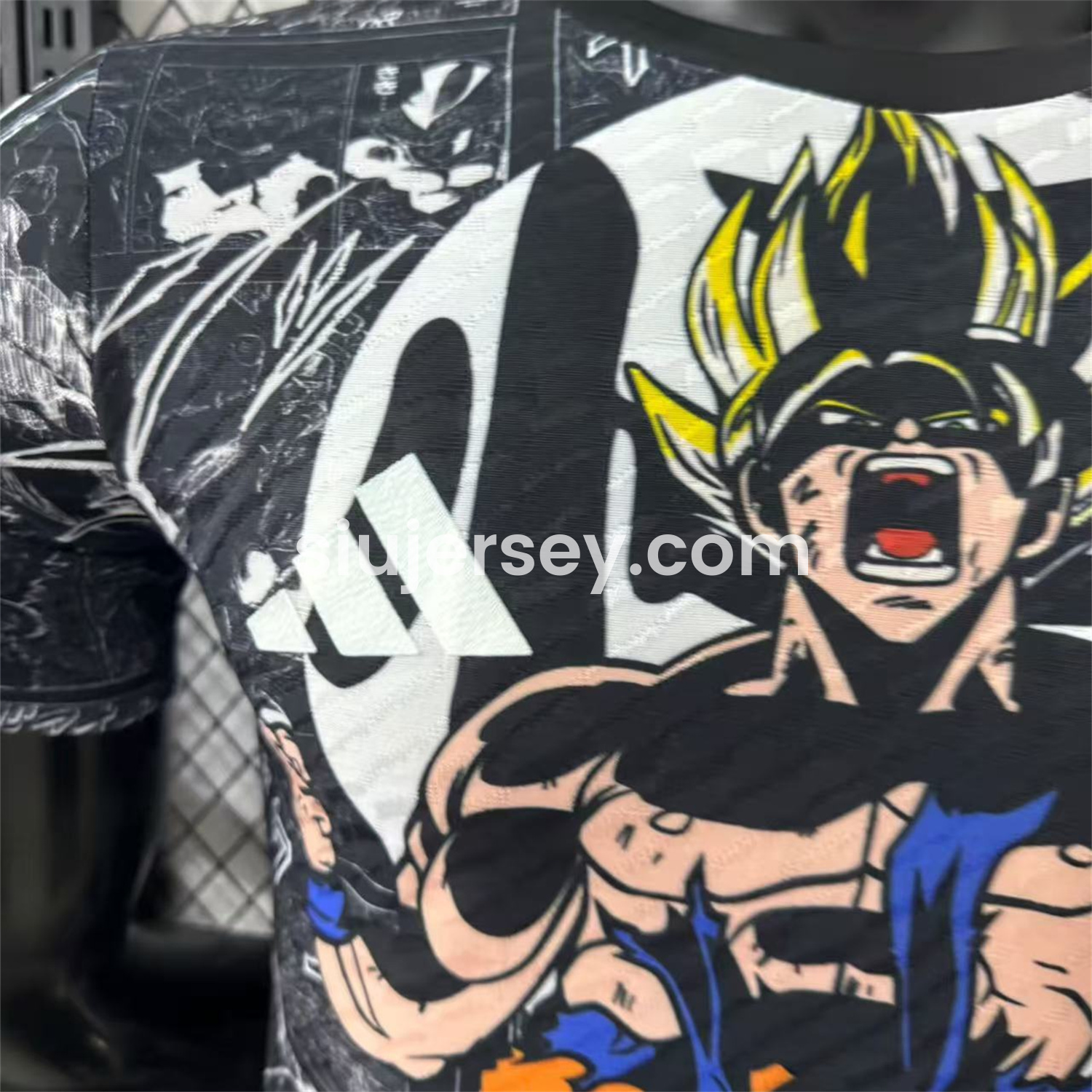 SIUjerseys-Japan 25-26 Muscle Saiyan Black Special Jersey - Player Version
