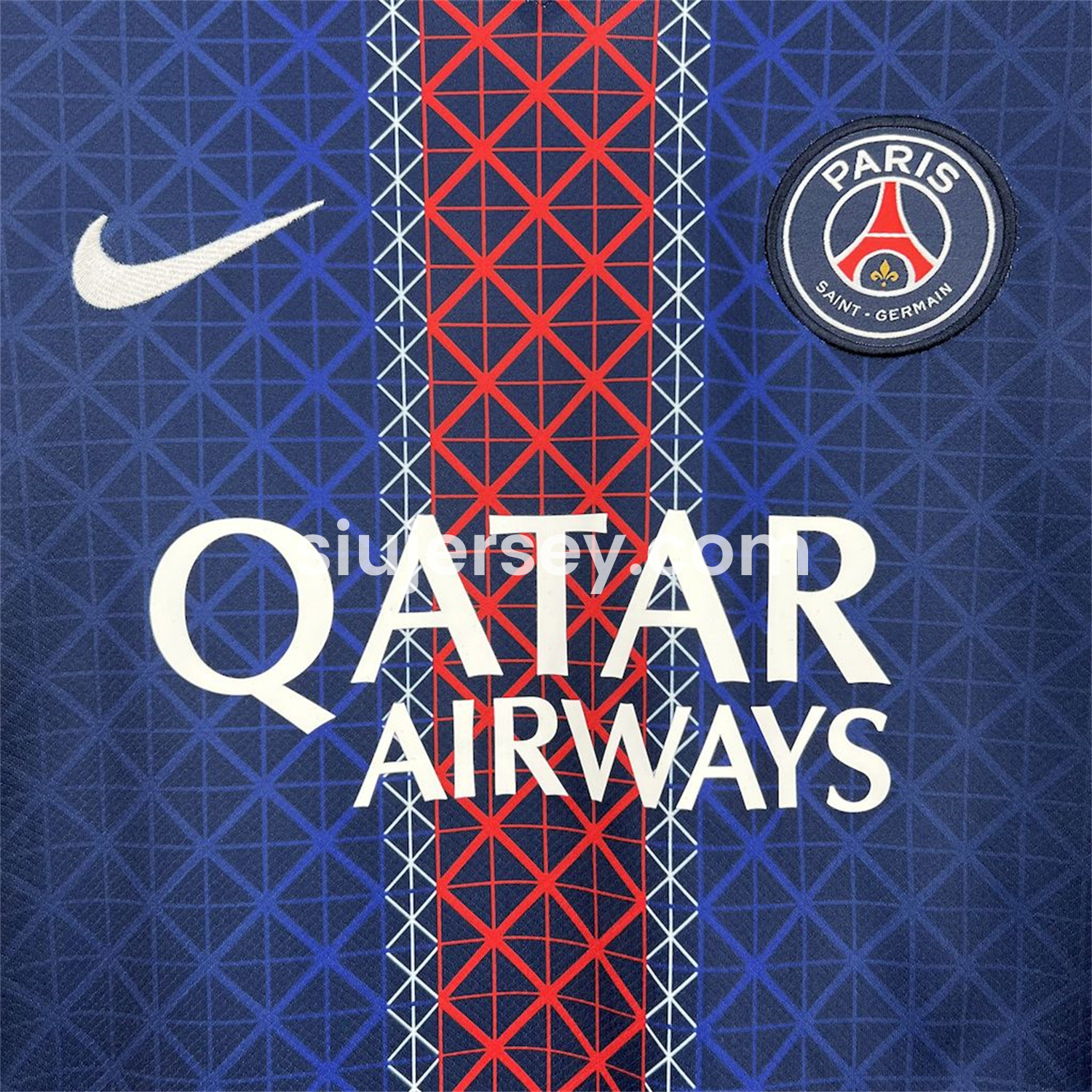 SIUjerseys-Paris Saint-Germain PSG 25-26 Home Jersey - Fans Version
