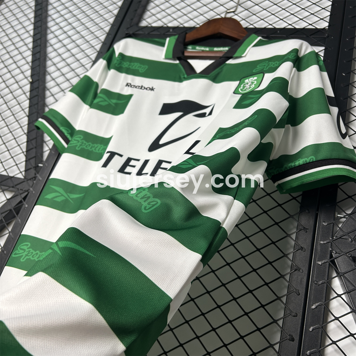 SIUjerseys-Retro Sporting CP 1999-00 Home Jersey