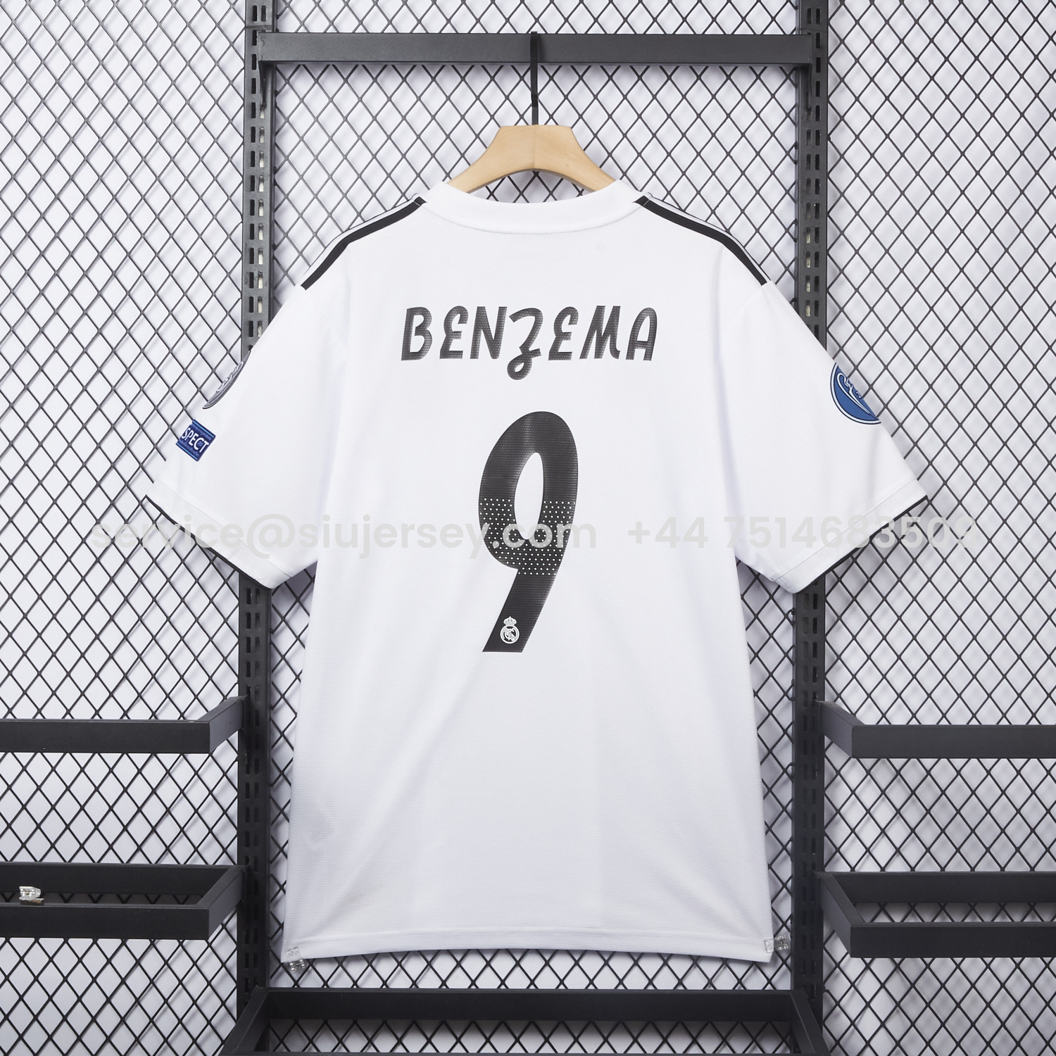 SIUjerseys-Retro Real Madrid 14-15 Home Stadium Jersey