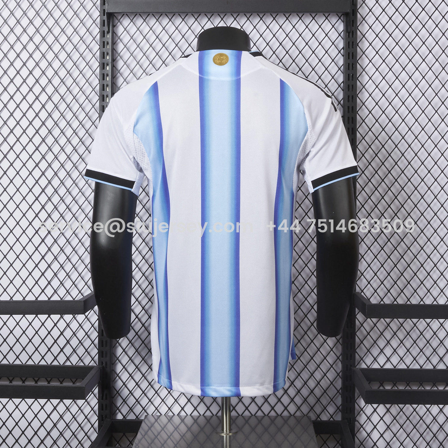 SIUjerseys-Argentina 25-26 Home Blue White Jersey(Leaked Version) - Player Version