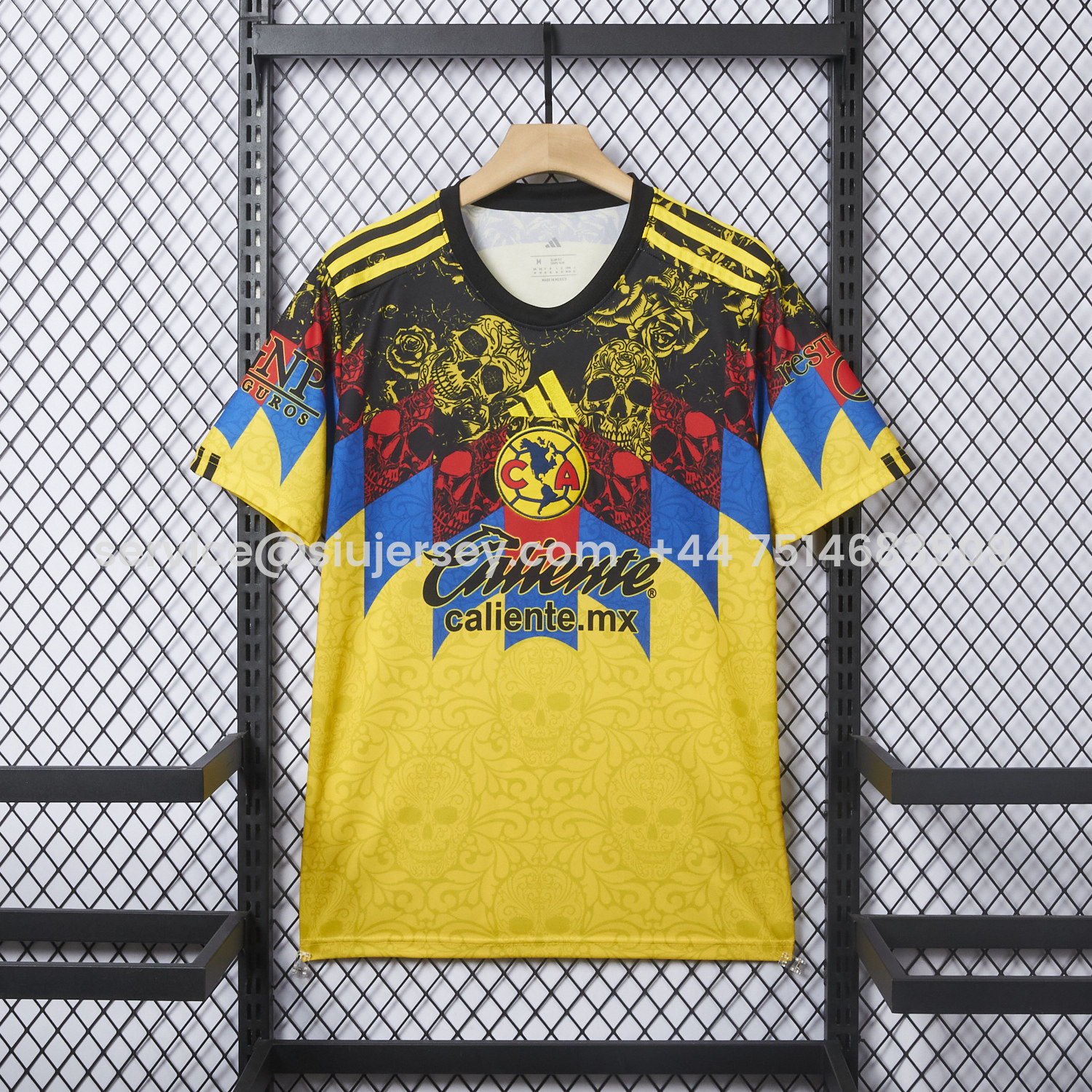 SIUjerseys-Club América 25-26 Día de Muertos Home Jersey - Fans Version