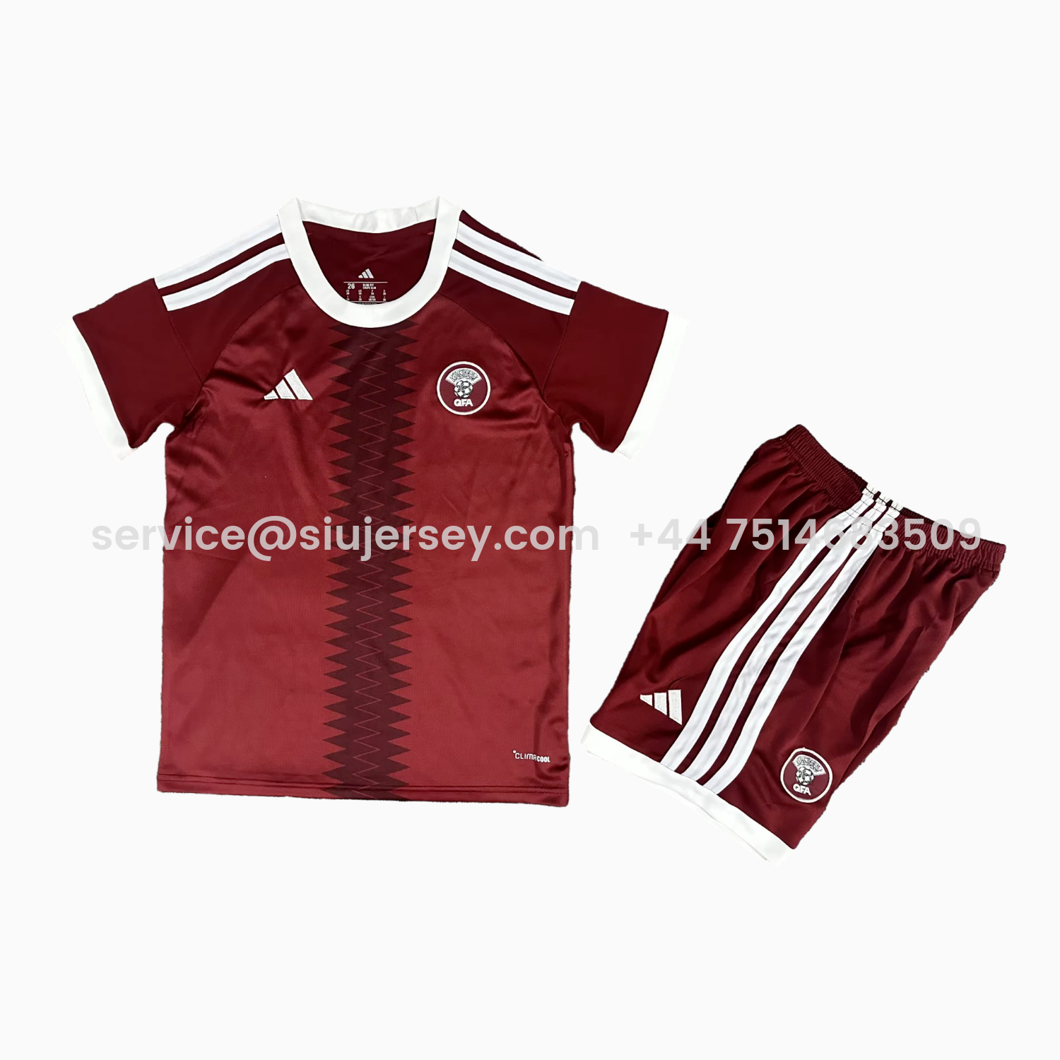 SIUjerseys-Qatar 2026 Home Kids Kit