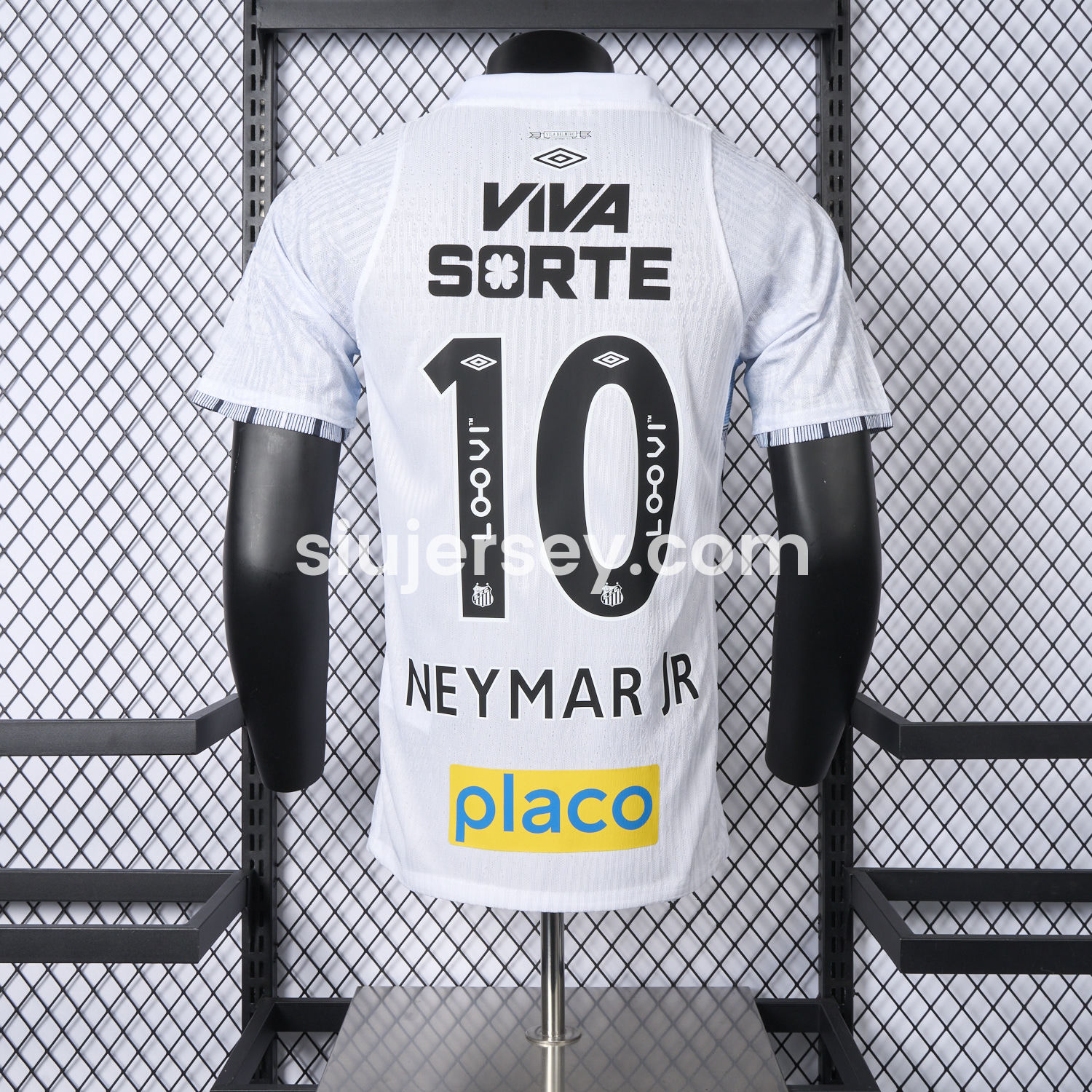 SIUjerseys-Santos 25-26 Home Jersey With Sponsors - Player Version