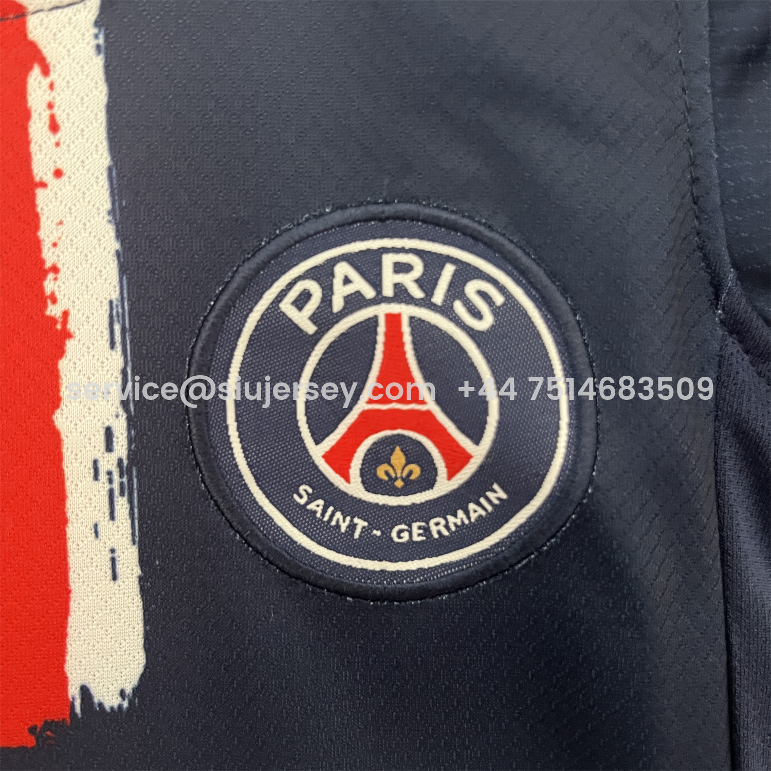 SIUjerseys-Paris Saint-Germain PSG 24-25 Champions League Final Home Kids Kit
