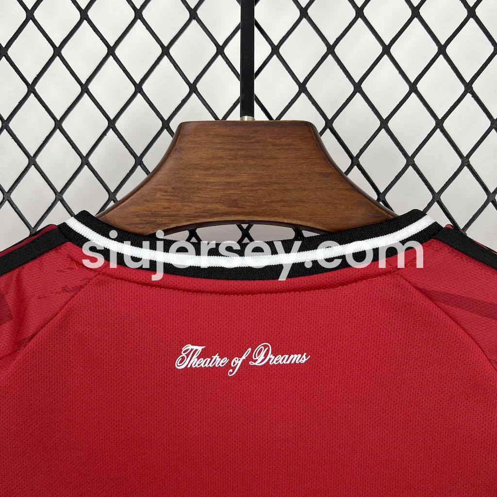 SIUjerseys-Manchester United 25-26 Home Kids Kit