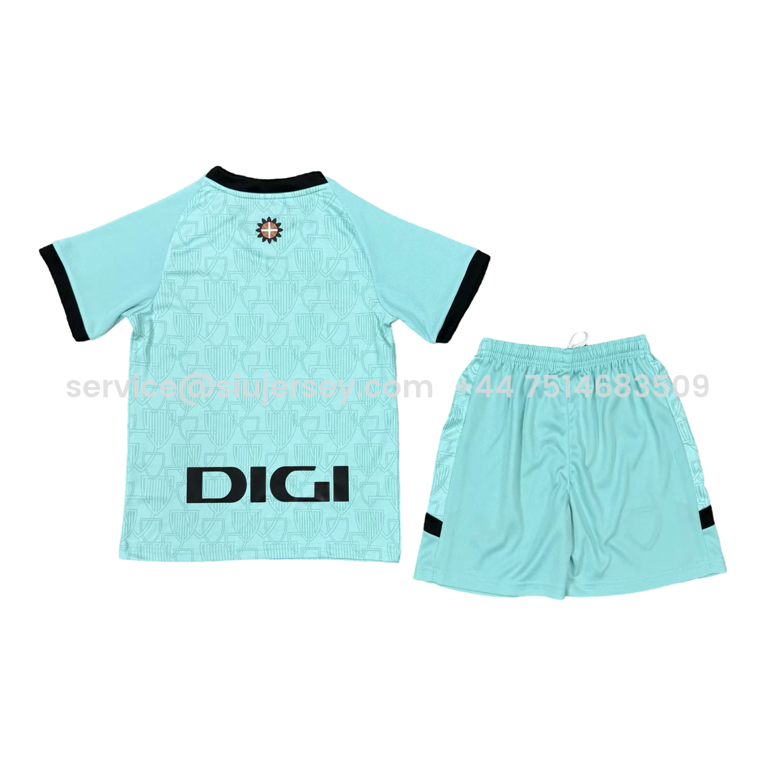 SIUjerseys-Athletic Bilbao 25-26 Third Kids Kit