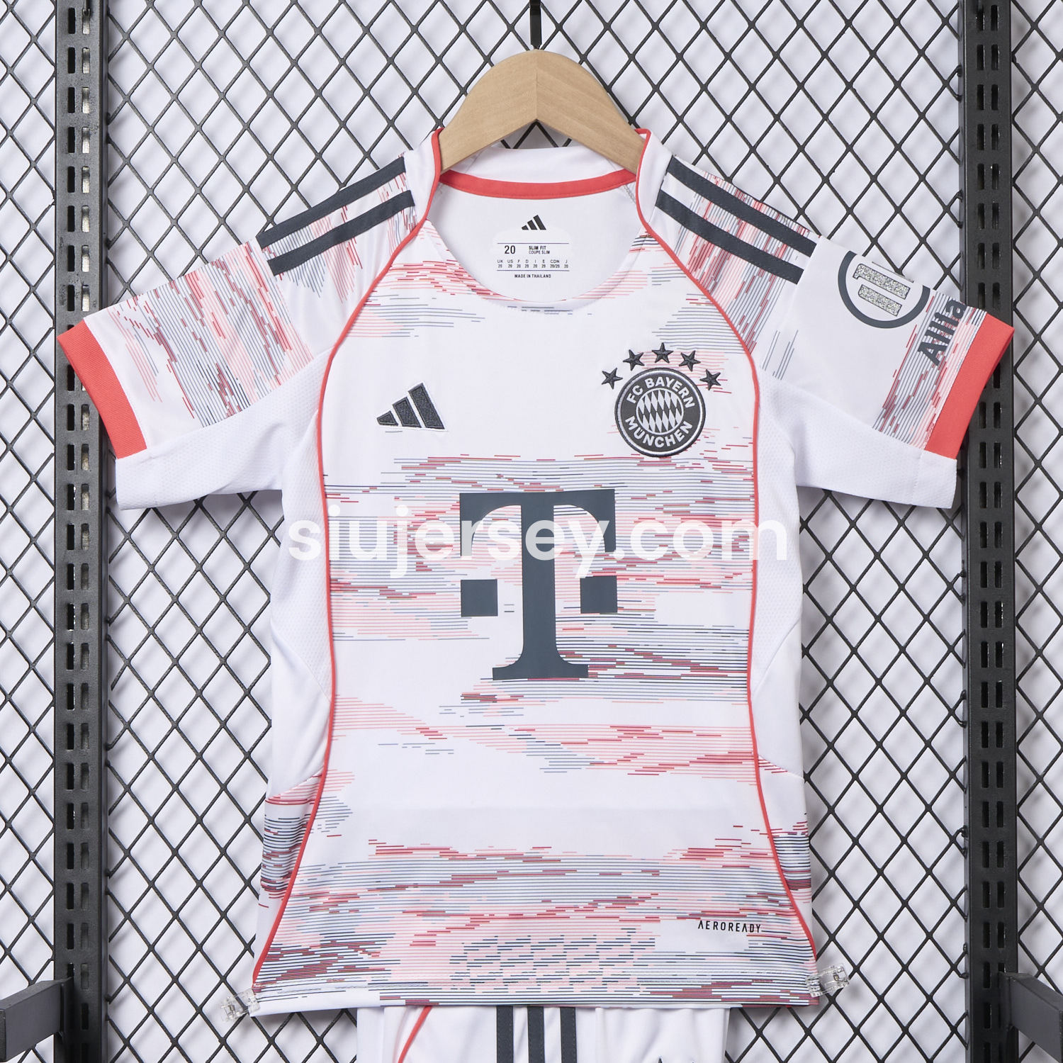 SIUjerseys-Bayern Munich 25-26 Away Kids Kit