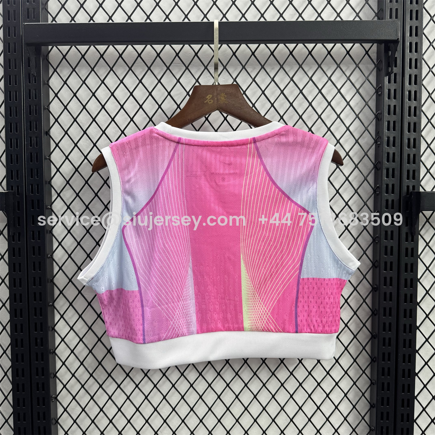 SIUjerseys-Women's Barcelona 25-26 T90 Pink Yoga Vest