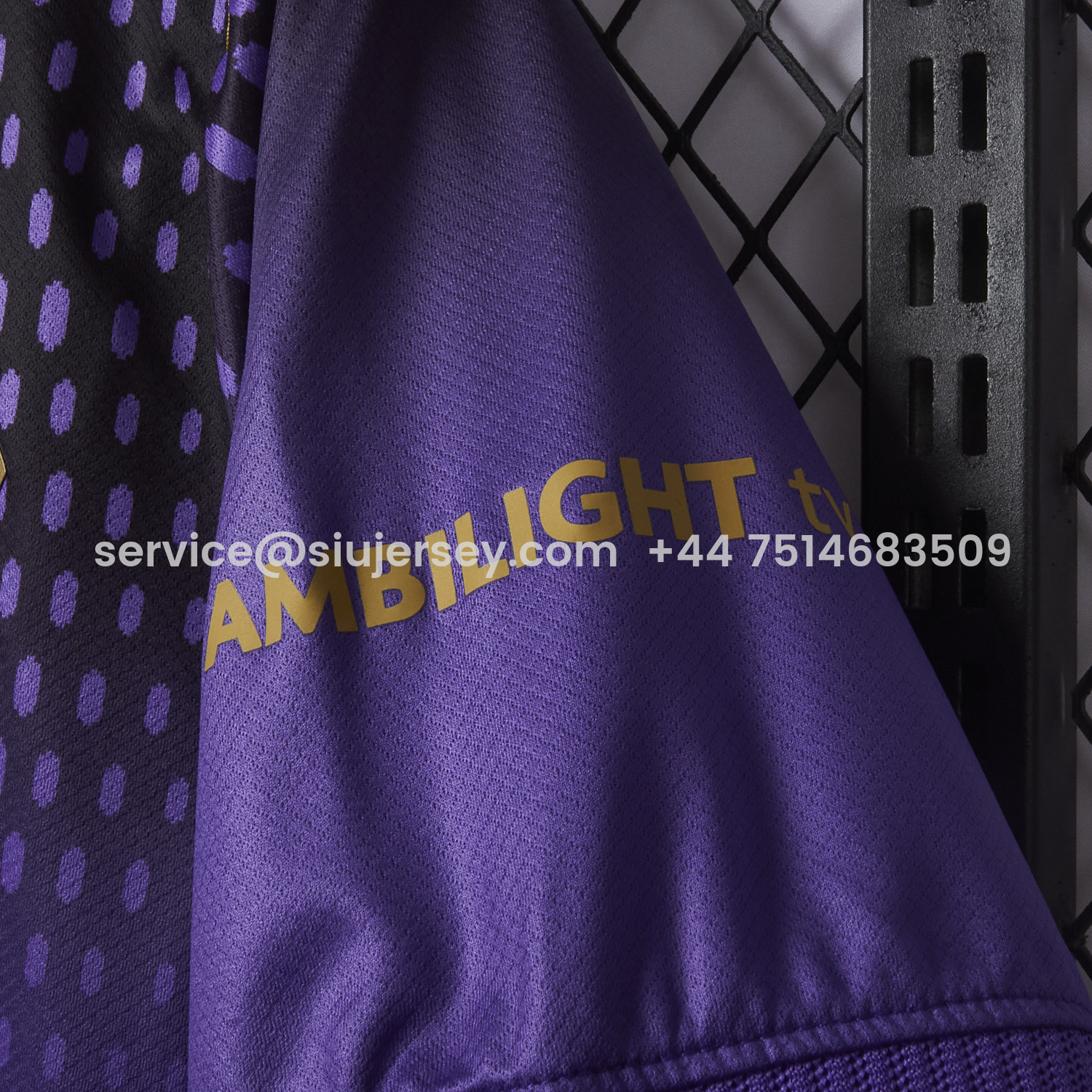 SIUjerseys-Barcelona 26-27 Away Purple-Black Gradient Jersey - Fans Version