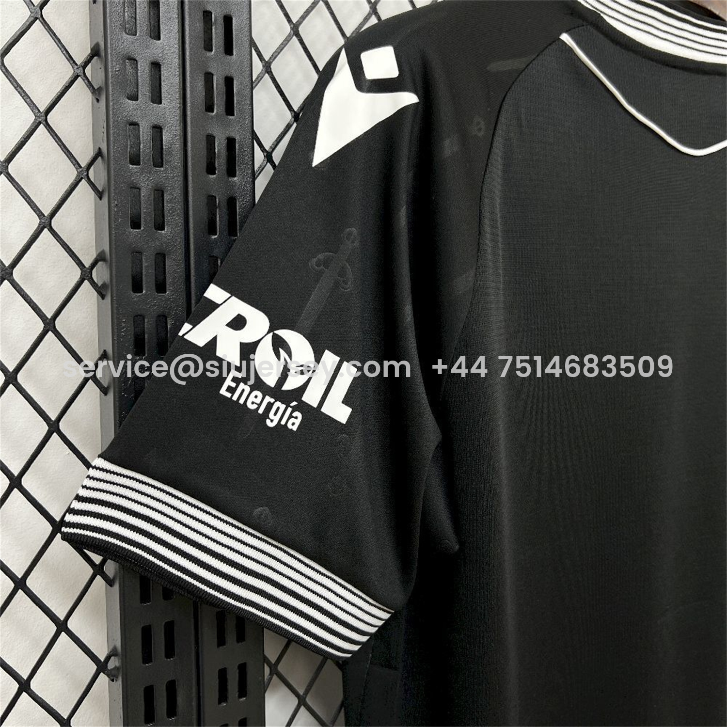 SIUjerseys-Burgos 25-26 Away Black Jersey - Fans Version
