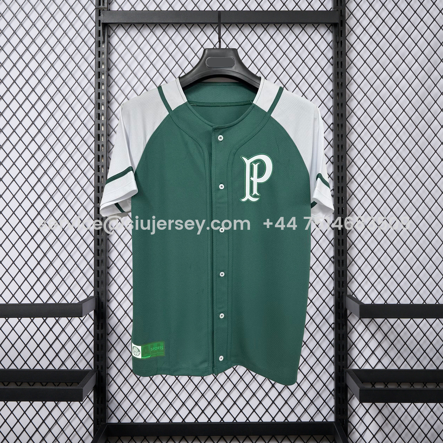 SIUjerseys-Palmeiras 25-26 Green Baseball Jersey