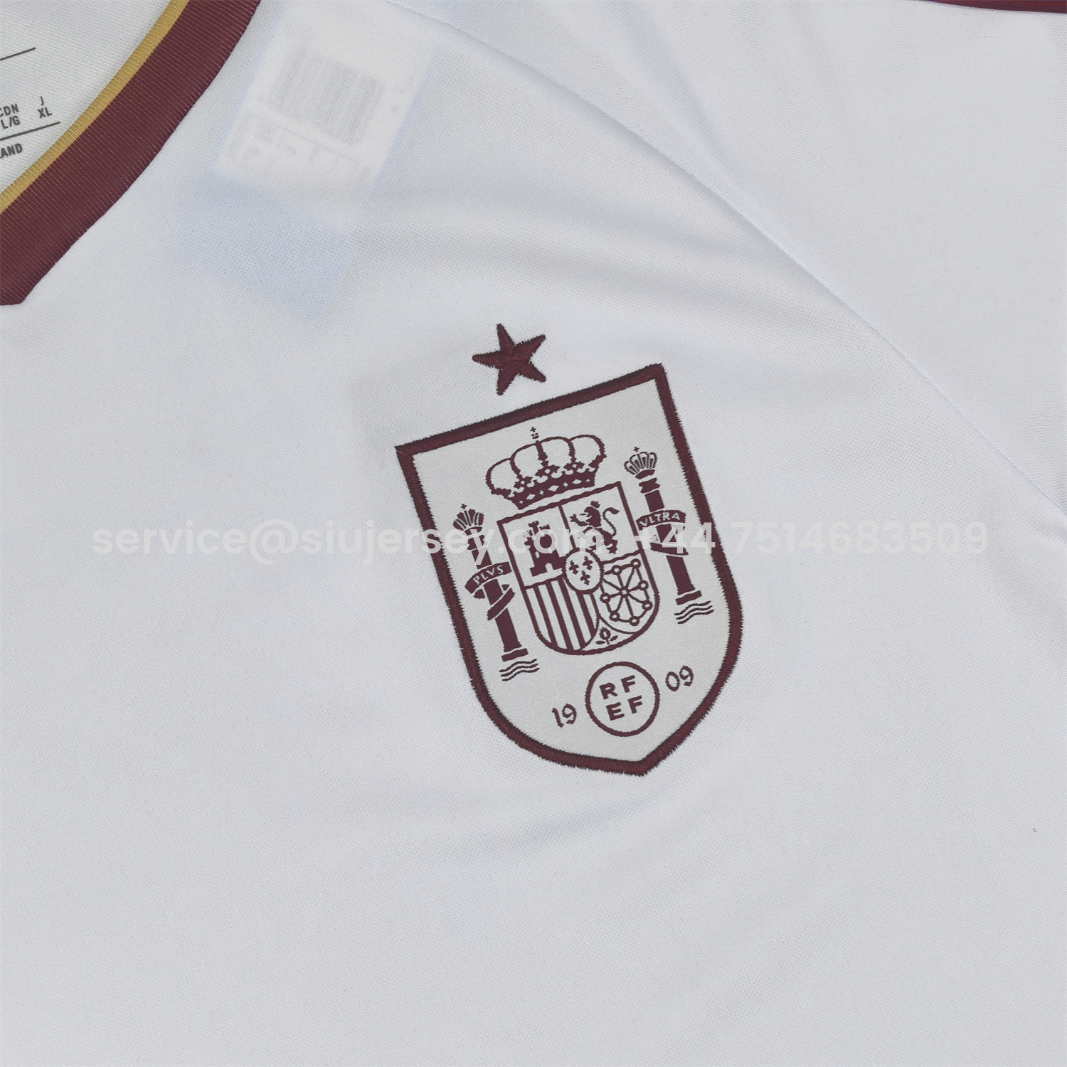 SIUjerseys-Spain 2026 Away White Jersey - Fans Version
