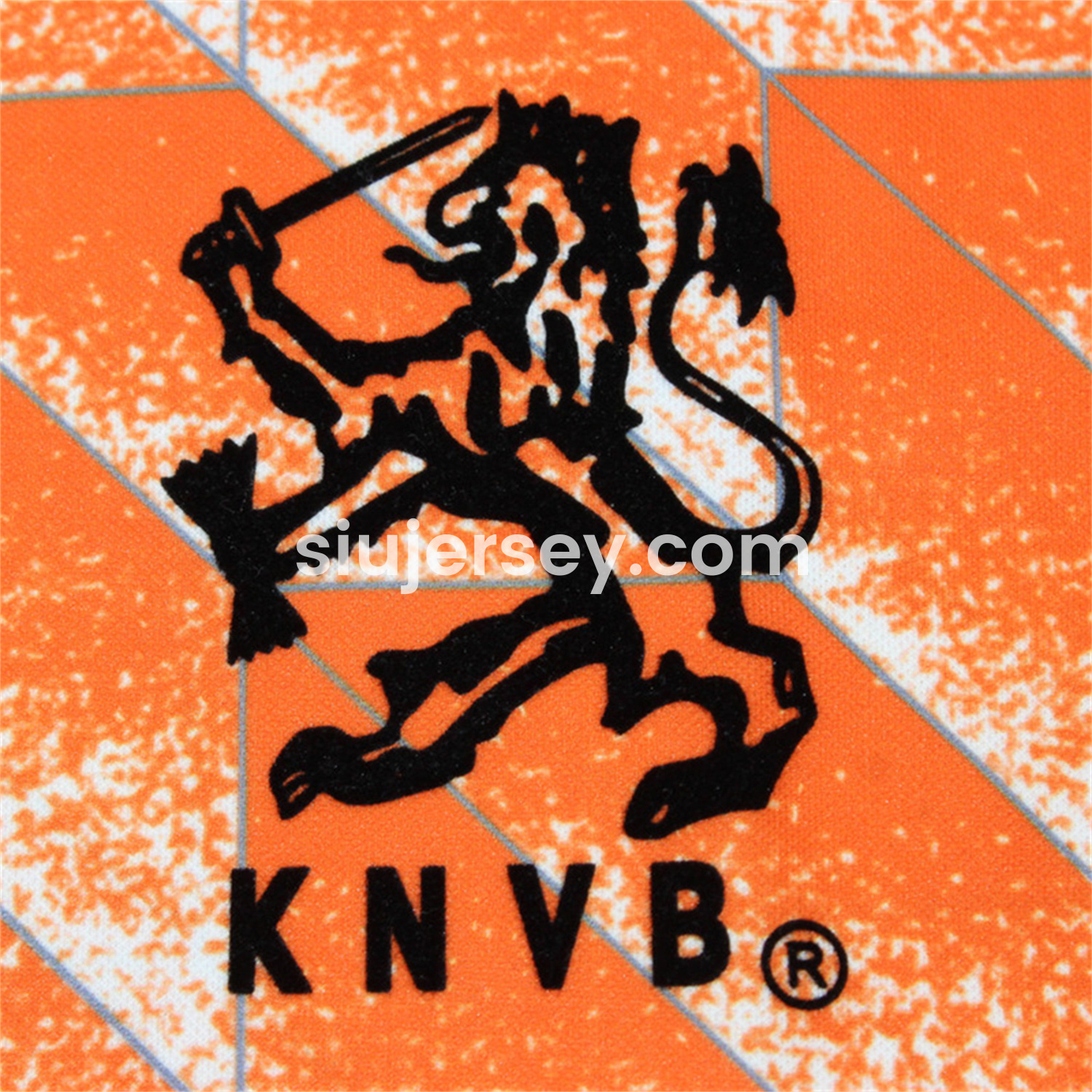 SIUjerseys-Retro Netherlands 1988 Home Long Sleeves Jersey